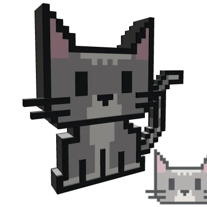 8-Bit Tabby Cat